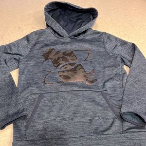 Boys Blue Under Armour Hoodie